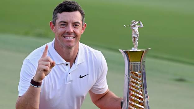 DP World Tour Championship: Rory McIlroy ends year as European number one; Jon Rahm claims title