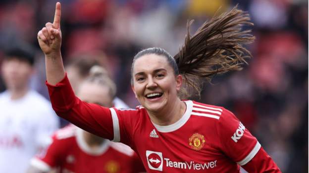 Manchester United 3-0 Tottenham: Vilde Boe Risa, Hayley Ladd and Leah Galton goals give United sixth win in a row