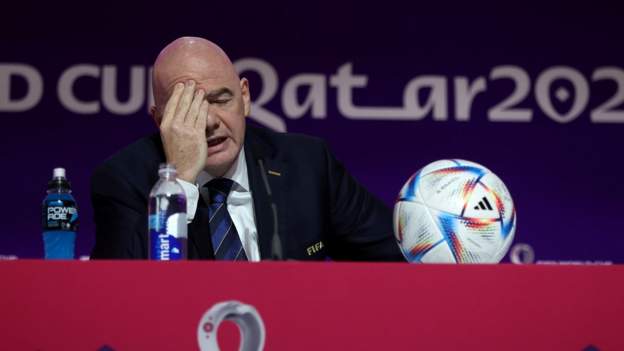 Qatar World Cup: Fifa ‘made false statements’ about carbon-neutral tournament, says Swiss regulator