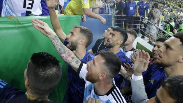 Fifa launches investigation into Brazil-Argentina match disorder