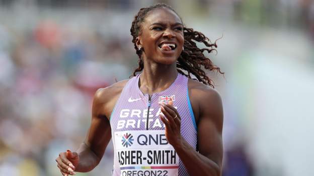 ‘Excited’ Asher-Smith fastest in world 100m heats