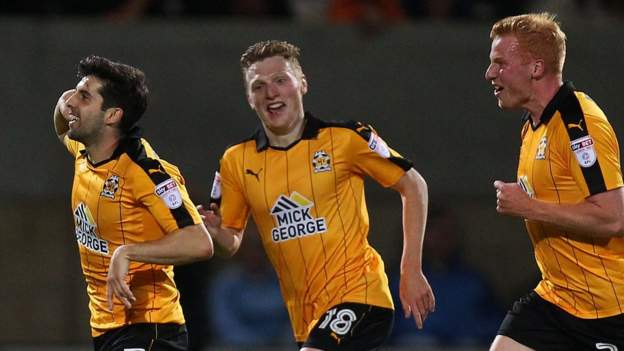 Cambridge United 21 Sheffield Wednesday (AET)  BBC Sport