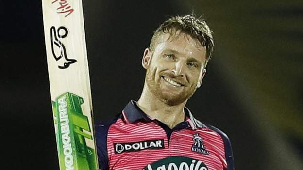 England’s Buttler hits second hundred of 2022 IPL