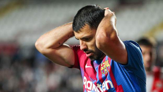 Sergio Aguero: Barcelona's former Man City striker set to announce retirement on..