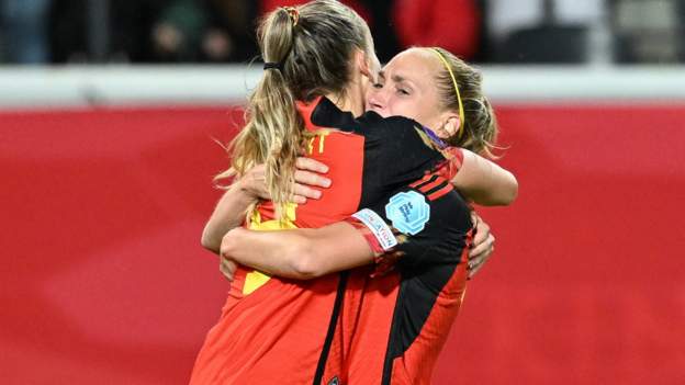 England beaten by Belgium in Women's Nations League