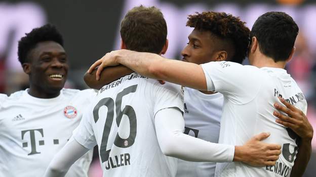 Cologne 1 4 Bayern Munich Three Early Goals Help Champions Go Top Bbc Sport