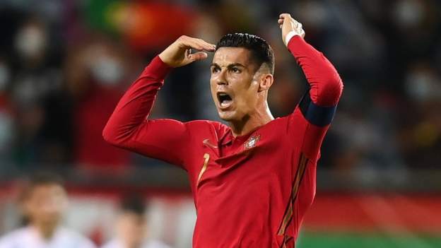 Football star Cristiano Ronaldo breaks all-time men's international caps  record