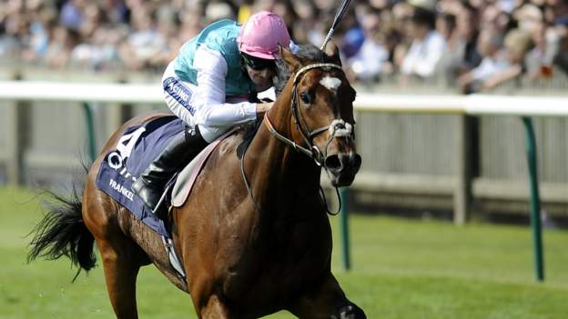 Frankel: Racing legend's first chance to father a Classic winner - BBC ...