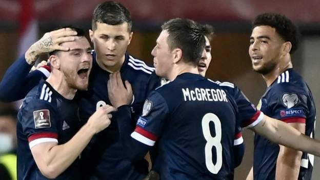 Austria 0-1 Scotland: Lyndon Dykes penalty earns huge away win