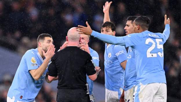 Manchester City: FA charges champions with failing to control players in Tottenham game
