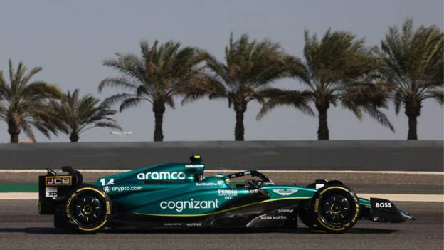 Alonso beats Red Bulls in second Bahrain practice
