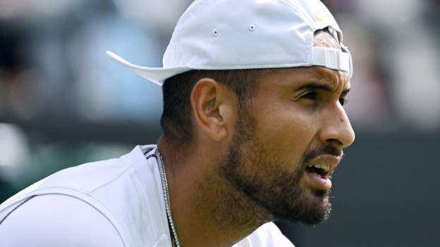 Wimbledon: Nick Kyrgios beats Cristian Garin to reach semi-finals