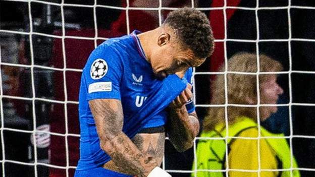 <div>PSV Eindhoven 5-1 Rangers (agg 7-3): Champions League dream over for Michael Beale's side</div>
