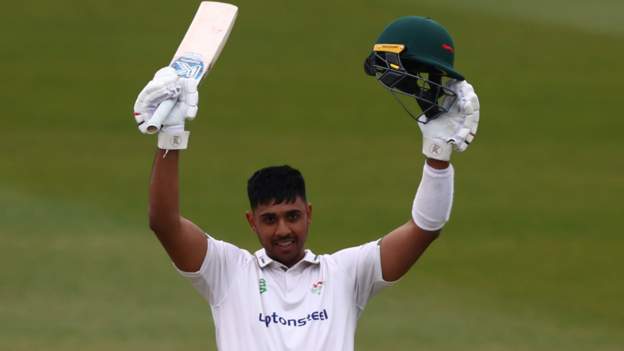 County Championship: Rishi Patel ton leads Leicestershire to draw with Glamorgan