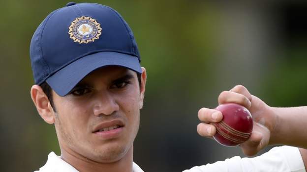 Arjun Tendulkar: Indian cricket legend Sachin's son marks a century on first class debut