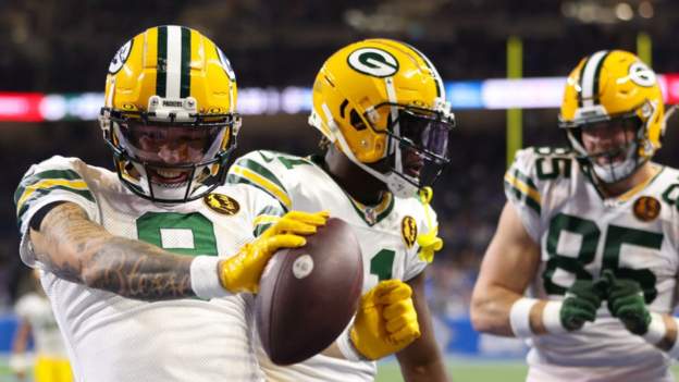 NFL Thanksgiving: Green Bay Packers upset Detroit Lions in first of triple-header