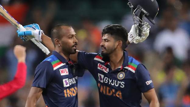 Australia v India: Hardik Pandya seals series win for tourists - BBC Sport