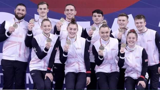 Trampoline World Championships: Great Britain finish with all-around team gold