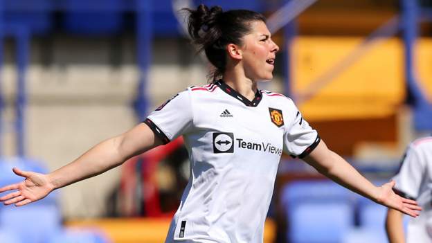 Liverpool 0-1 Manchester United: Marc Skinner’s side finish second behind Chelsea in WSL