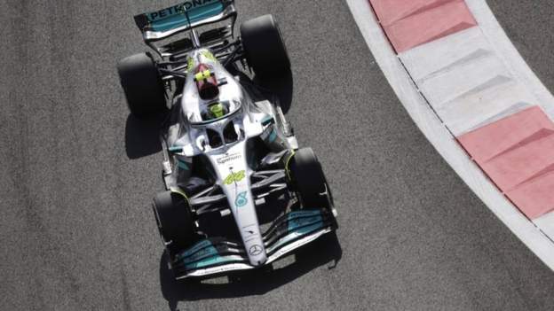 Abu Dhabi Grand Prix: Lewis Hamilton leads Mercedes one-two in first practice