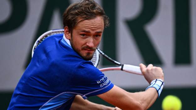 French Open: Second seed Daniil Medvedev begins with comfortable win at Roland G..