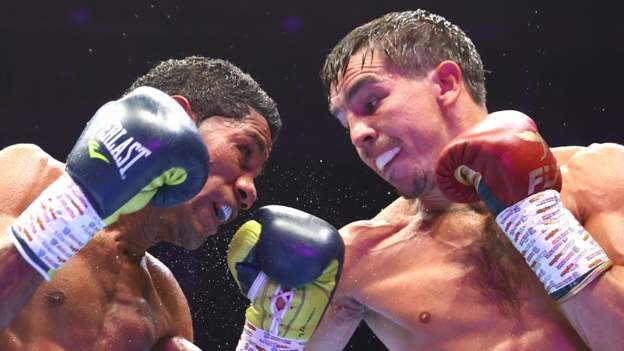 Michael Conlan: Belfast fighter defeats Miguel Marriaga in comeback bout