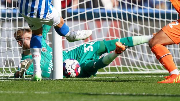 Hawk-Eye: Goalline technology provider apologises over Huddersfield 'goal' failu..