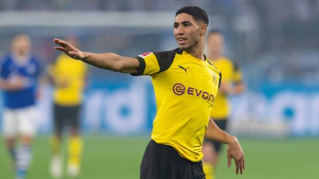 Achraf Hakimi: Q&A with departing Borussia Dortmund full-back - BBC Sport