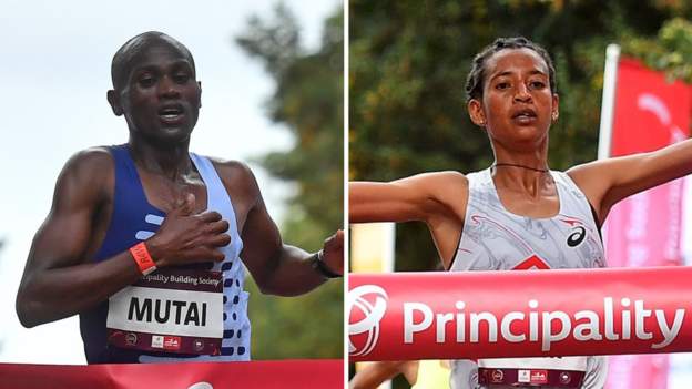 Cardiff Half Marathon: Vincent Mutai and Mestawut Fikir win 2023 titles