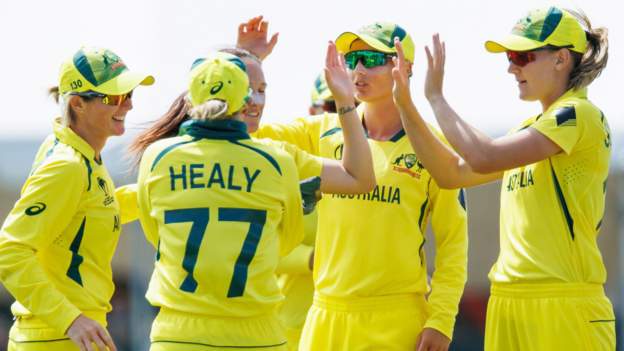 Women's World Cup: Alyssa Healy helps Australia beat Pakistan
