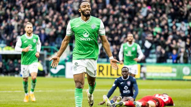Hibs into top six with confident win over County