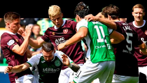 Hearts v Hibernian: Smashed windows & cult heroes