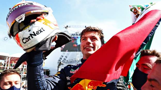 Max Verstappen extends title lead over Lewis Hamilton with Mexico City win
