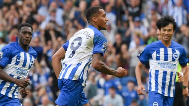 Brighton 4-1 Luton: Brighton: Joao Pedro and Simon Adingra score in comfortable win