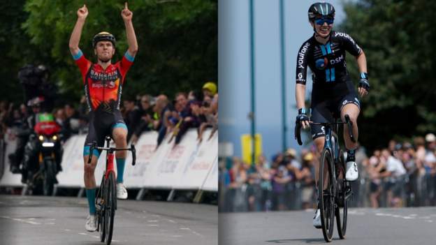 Wright and Georgi win British Road Championships
