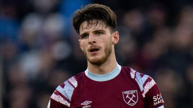 West Ham 0-2 Leicester: Declan Rice says pressure on David Moyes is 'nonsense'