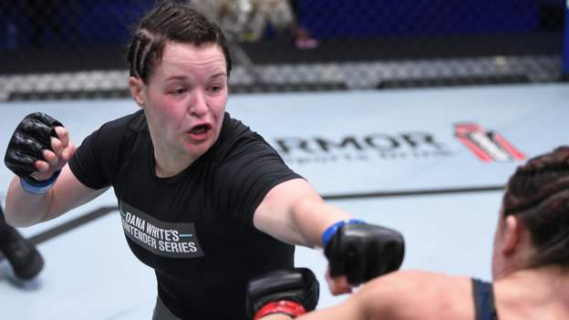 Ufc Vegas 14 Cory Mckenna To Become First Welsh Woman In Ufc Bbc Sport 