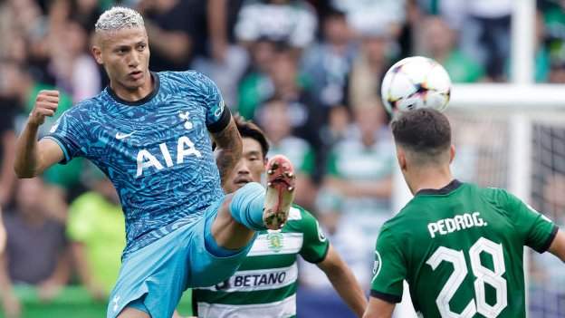Tottenham lose to Sporting Lisbon after late goals