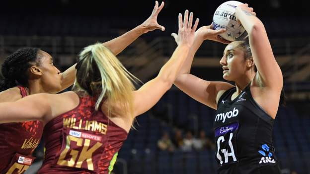 New Zealand 45-55 England: Roses rally to beat Silver Ferns and force series decider