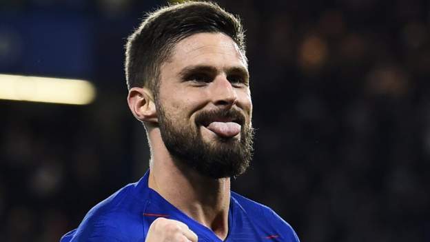 Chelsea 4-0 PAOK Salonika: Olivier Giroud double seals Europa League ...