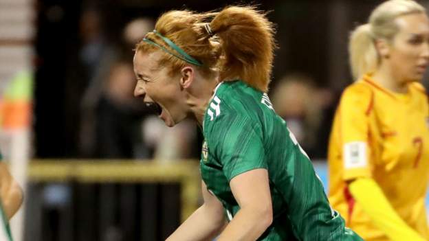 2023 Women's World Cup qualifiers: Rachel Furness breaks record as NI end 2021 on high