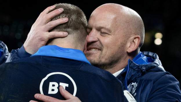 England 23-29 Scotland: Gregor Townsend says Scotland can improve after dramatic win