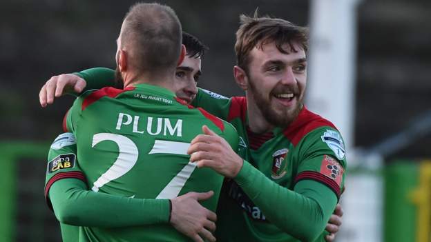 Irish Premiership: Robbie McDaid hits hat-trick as Glens score six ...