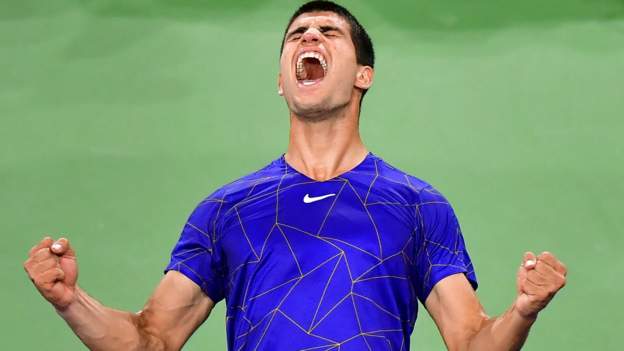 <div>Indian Wells: Carlos Alcaraz ends Cameron Norrie's title defence and sets up Rafael Nadal meeting</div>