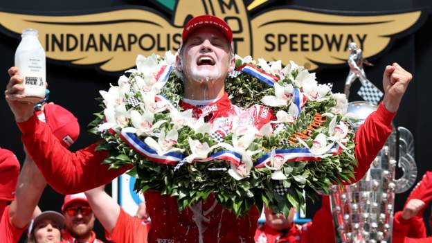 Indianapolis 500: Marcus Ericsson becomes second Swede to win race