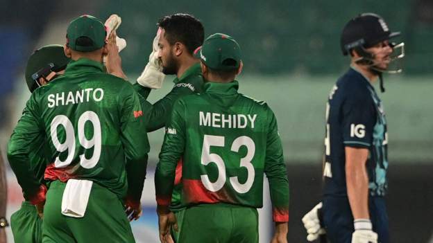 Bangladesh v England: Tigers win by 50 runs to stop ODI series sweep