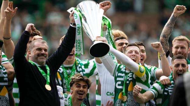 Celtic 6-0 Motherwell: Champions celebrate trophy lift with scintillating final-day victory