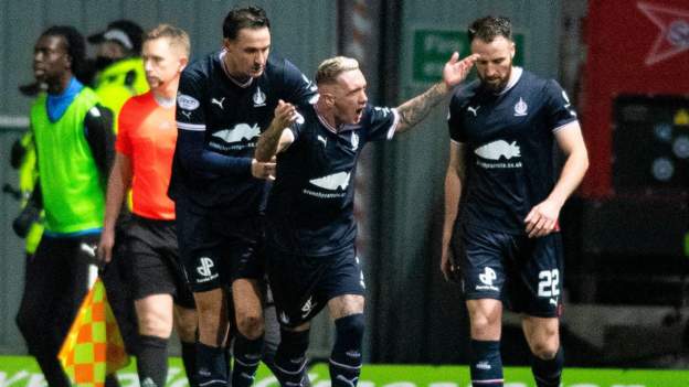 Falkirk beat Ayr Utd to reach Scottish Cup semis
