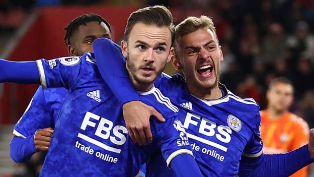 Southampton 2-2 Leicester City: James Maddison earns point for Foxes in entertaining draw