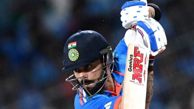Kohli inspires India to victory over Australia